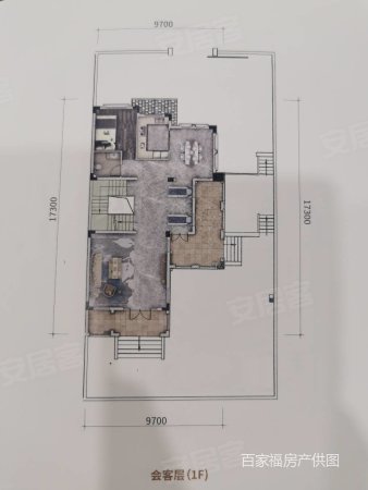 中信凯旋城(别墅)7室4厅5卫310.56㎡南北620万