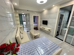 株洲荷塘红旗广场实拍！荷塘区精美一室一厅带网络700月押一付一可短租免费停车出租房源真实图片