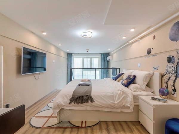 近13号线万达广场 整租一室户公寓 超大网红loft 月付!