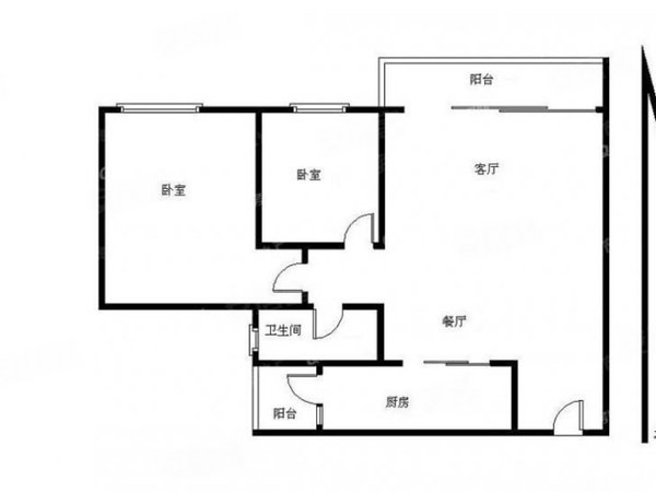 广州天河珠江新城中冼村回迁房冼村大户型两房 格局方正温馨舒适 配套