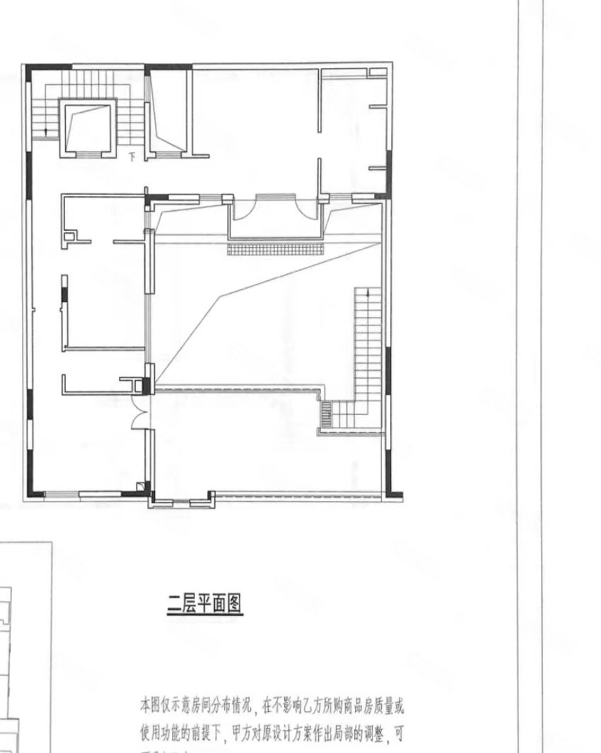 南京应天府别墅户型图图片