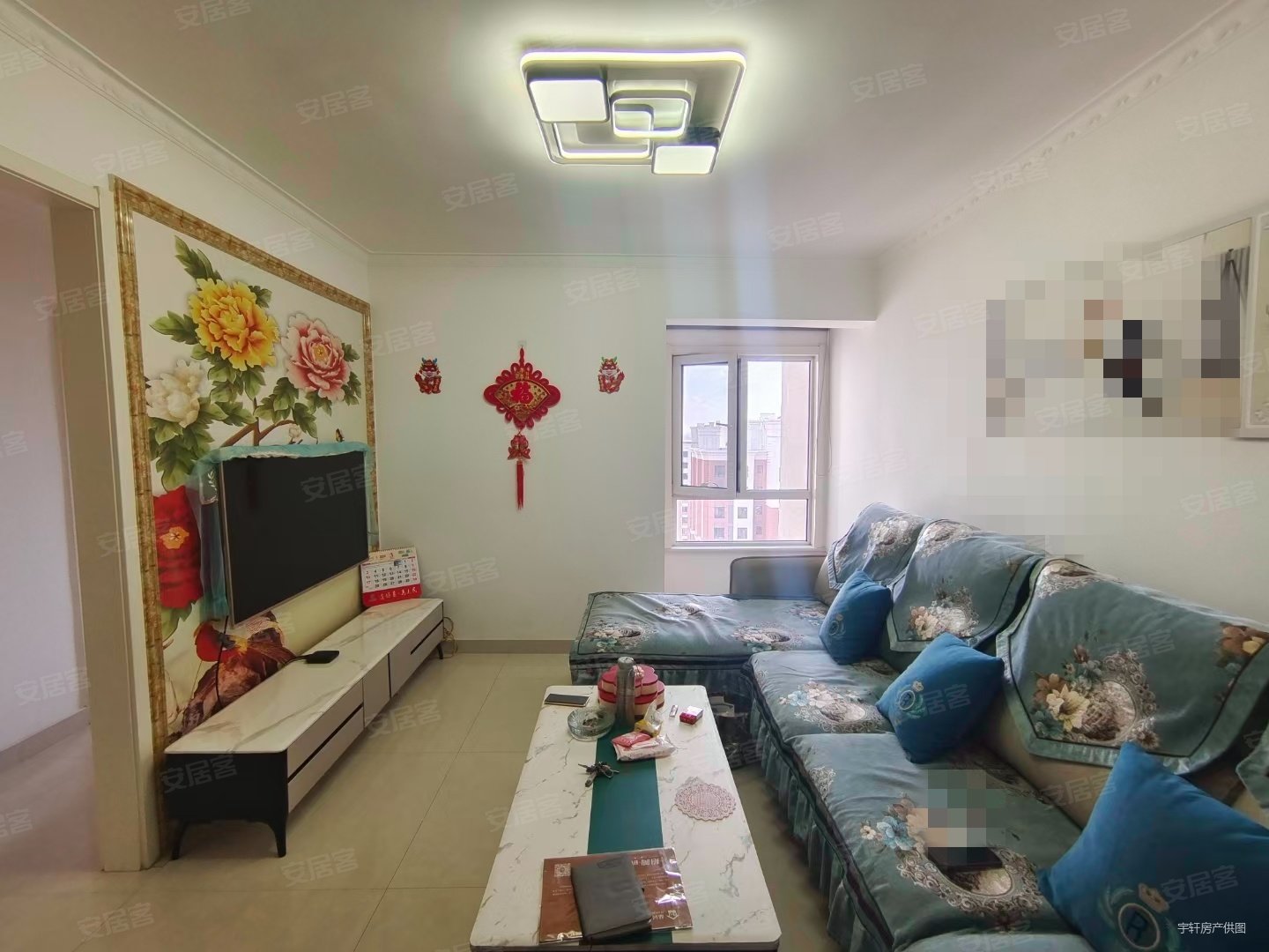 荣盛楠湖郦舍|云中路2室1厅1卫69.49平方米