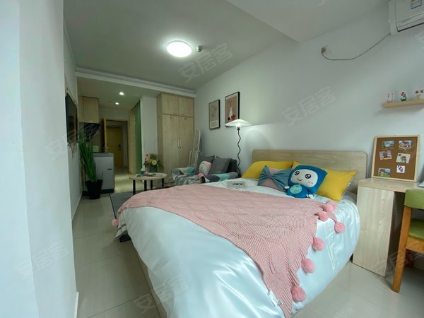 广州海珠赤岗up智谷赤岗up智谷精装电梯公寓小区环境精致采光单间押一