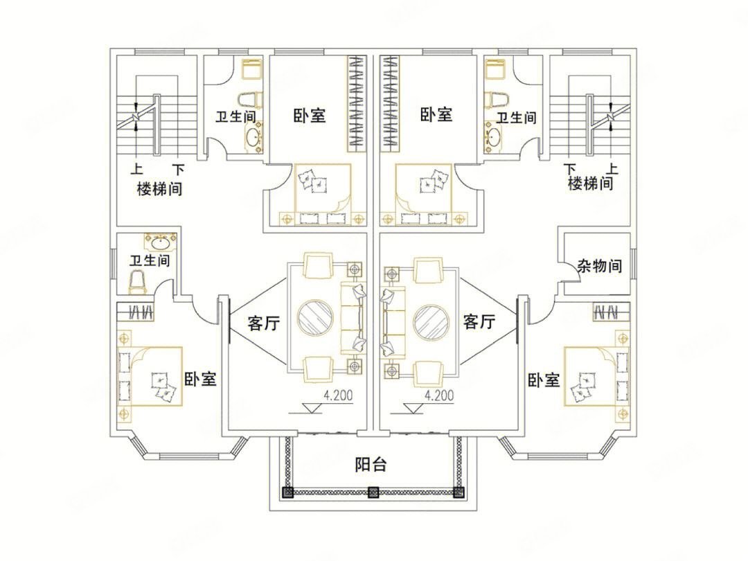 广茂园二期5室2厅5卫300㎡南北300万