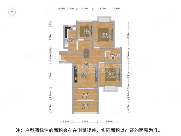 【多图】旭辉上河郡(南区1-5幢),浒墅关租房,整租 浒墅关经济技术开发