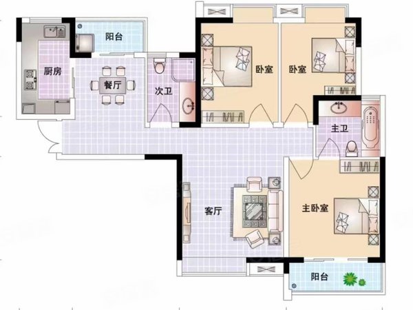 【多图】金阳世纪城龙泉苑东区,世纪城租房,观山湖世纪城龙泉苑精装三