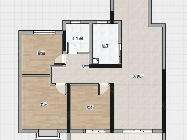宿州埇桥吾悦广场吾悦广场吾悦华府三室豪装1900中央空调领包就住出租