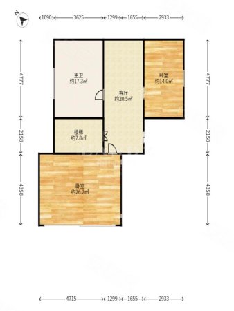 青青山庄5室2厅3卫288㎡东西3050万