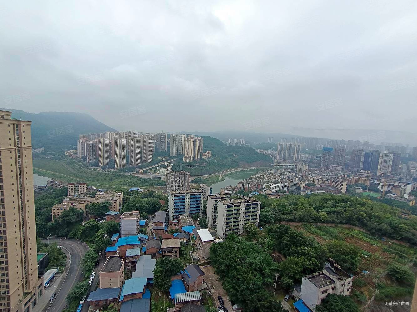 康德城全新装修紧凑型三房两卫随时看房急卖视野好