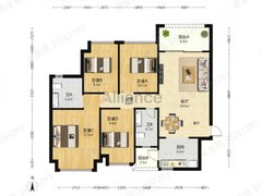 中山阜沙埠港东路中山恒大御景 4室2厅2卫出租房源真实图片