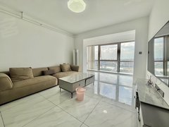 泉州丰泽宝洲路在家就能看江景 超大落地窗  高楼层视野开阔  下楼浦西万达出租房源真实图片