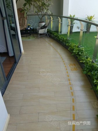 三亚陵水 清凤椰林湾 纯板楼洋房 两房三阳台 超大观景阳台