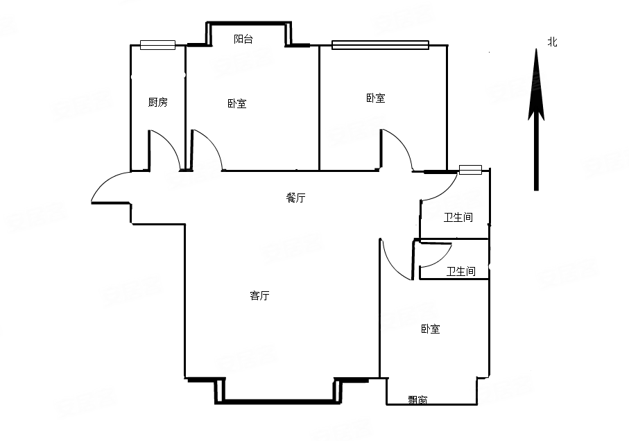 谷水佳苑户型图图片