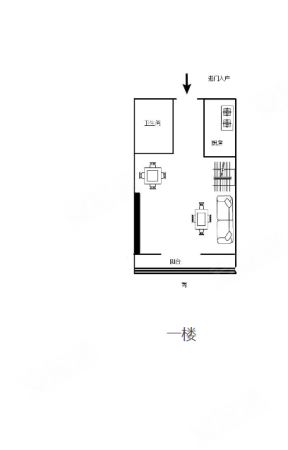 联创国际广场(商住楼)2室2厅2卫63.2㎡南78.8万