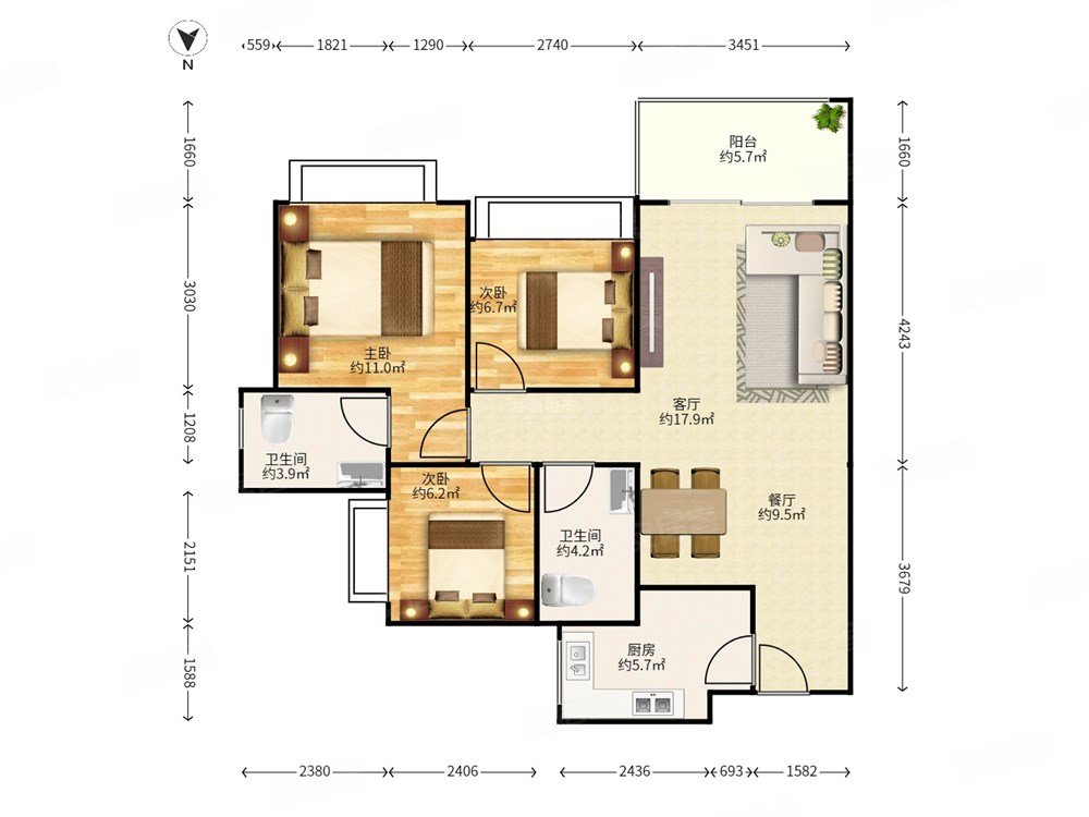 朗泓龙园大观二期