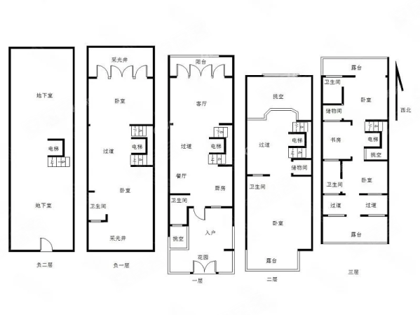 仁山联排 豪华装修500万 上下5层 大花园,仁山智水花园(别墅)二手房,0