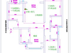 南昌青山湖解放东路龙居东郡 3室2厅2卫出租房源真实图片