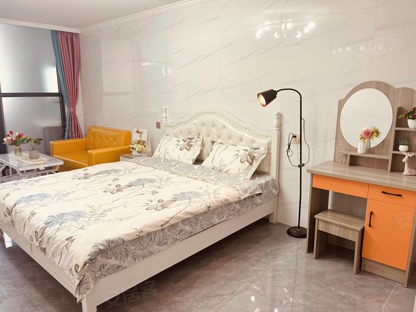 居家房八七路绿岛酒店二小附近网红单身公寓799自带滚筒洗衣机