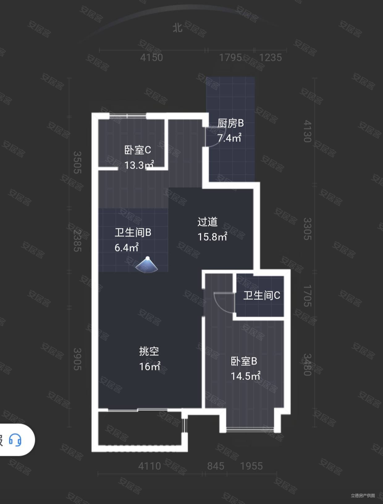 阳光城花满墅4室2厅3卫160㎡南北220万