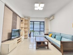 三亚吉阳凤凰路南段急租,林荫河畔,3房2厅1卫,95平,年租3000,南北通透出租房源真实图片