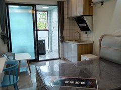上海宝山杨行一号线宝安公路地铁站精装一室户拎包入住出租房源真实图片