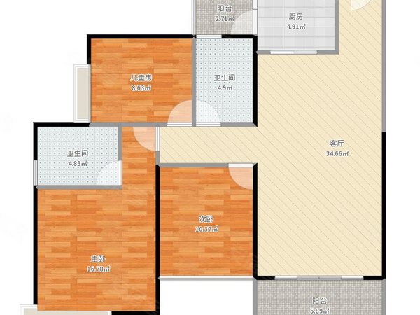 广州天河珠江新城东金碧华府整租|金碧华府 超大阳台  客厅可跑步