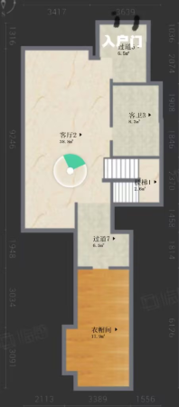 宫园巧筑(公寓住宅)3室2厅5卫171.7㎡南905万