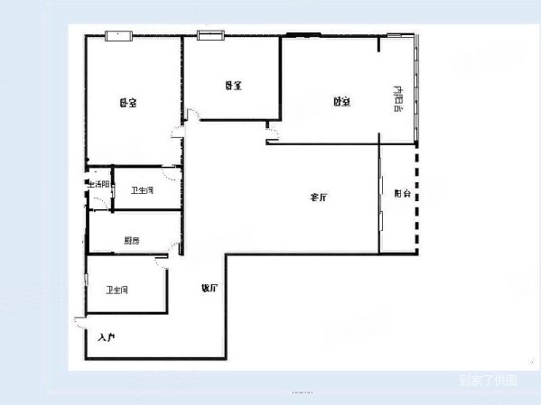 盛美居3室2厅2卫115㎡北130万