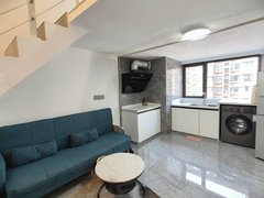 九江开发区汽车城免押金！开发区精装LOFT好停车押一付一马瑞斯龙德商务出租房源真实图片