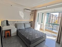 杭州临平星桥王蒙实验小学附近，汤家锦绣公寓，精装朝南大一室带阳台停车方便出租房源真实图片