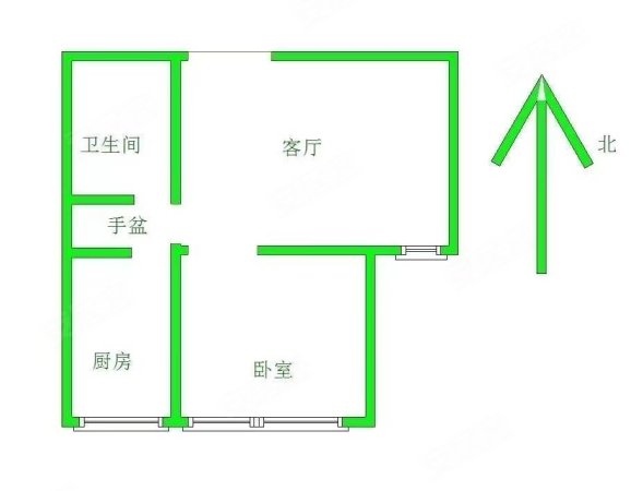 盛达鑫苑西区2室1厅1卫48.46㎡北36.8万