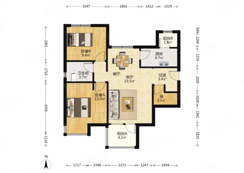 西安房产网>西安二手房>长安二手房>富力城二手房>富力城(南区)>