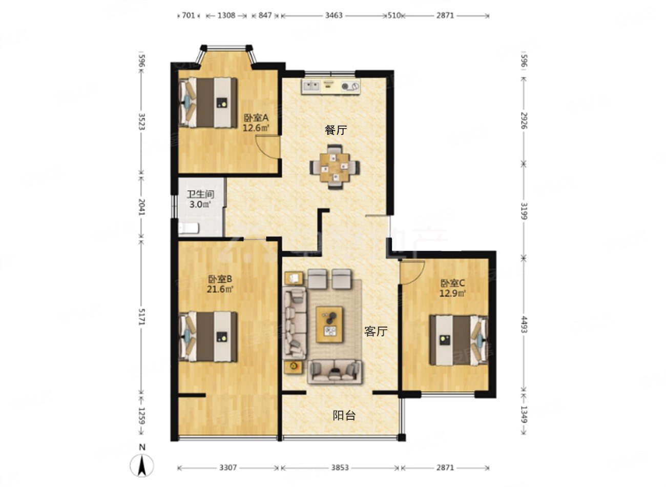 急卖品牌家电家具全送水岸星城好楼层