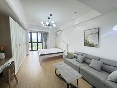 镇江句容宝华小学招商国际E城,单身公寓出租,家具家电齐全,拎包入住出租房源真实图片