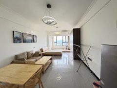 桂林灵川灵川城区急租!(中豪国际)精装电梯大一居家具家电齐全停车免费出租房源真实图片