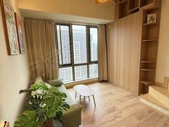 晋江阳光广场江声路保利上城复试公寓 原木风 民水民电 干净整洁 家具家电齐全出租房源真实图片