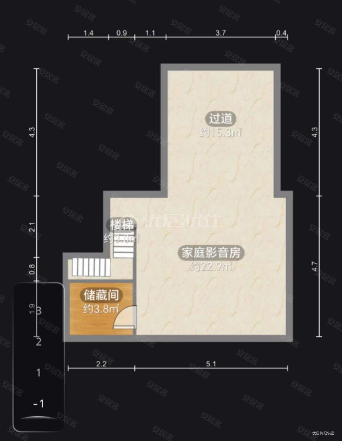 富临山庄6室2厅3卫337㎡东西885万