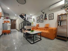 肇庆端州新东可短租 民宿风 敏捷城复式两房 拎包入住 密码锁出租房源真实图片