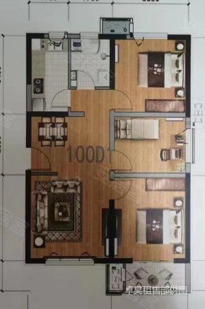 方庄南路18号院3室1厅1卫100㎡西南475万