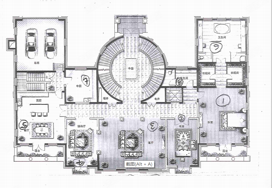 远洋lavie6室3厅6卫1926㎡南北25200万