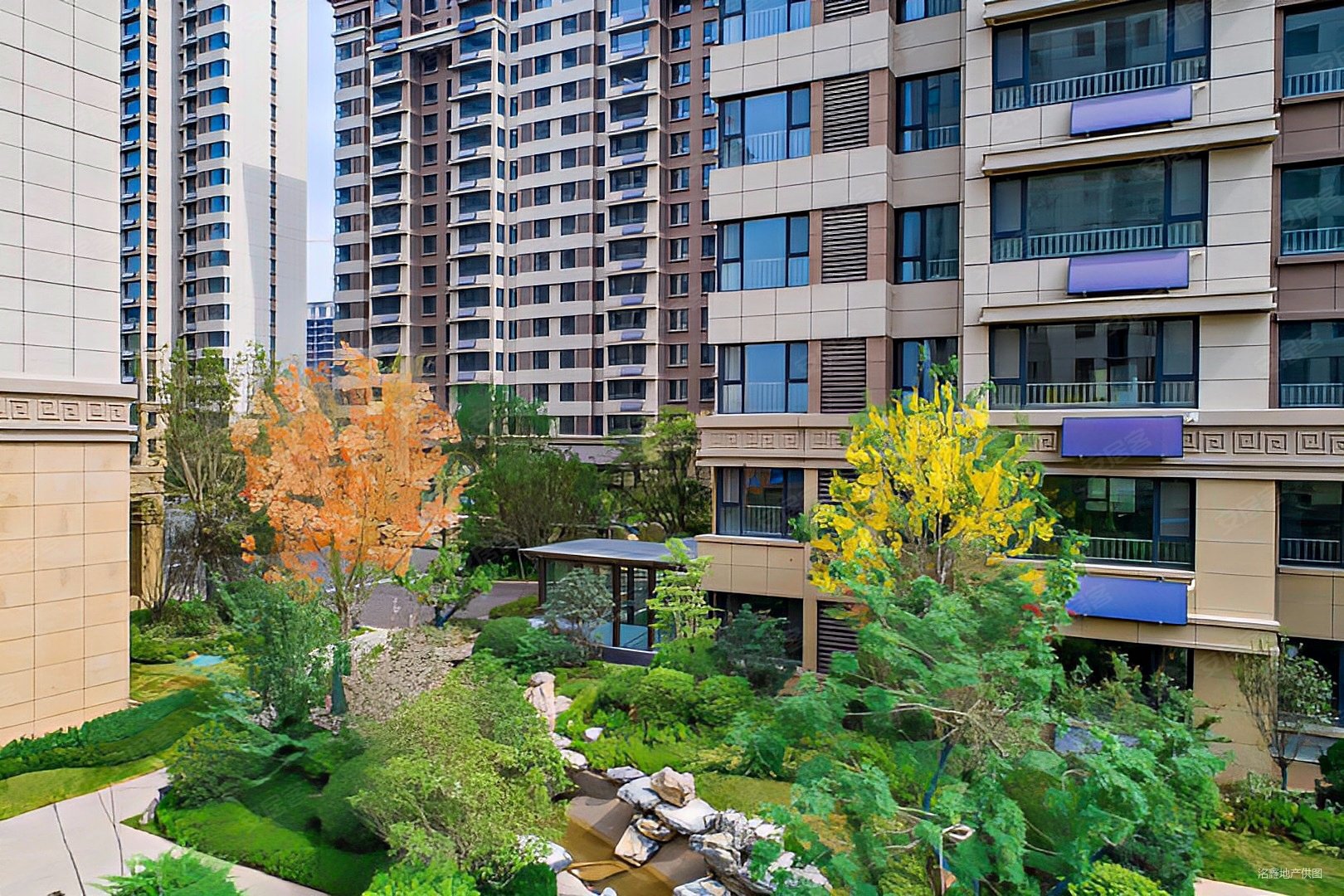 全幅大润发旁单价10300的电梯小高层河景房有地下室