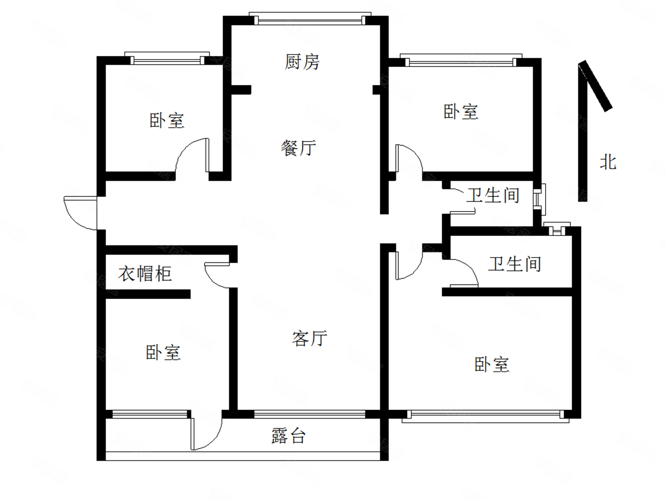 上善颐园户型图图片