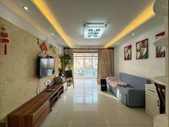 张家港金港金港中心攀华豪苑 2室2厅1卫  电梯房 精装修96平米出租房源真实图片