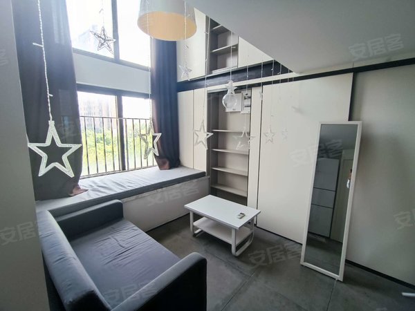 慈溪万科翡翠公园(商住楼)万科翡翠公寓精装loft带中央空调出租房源