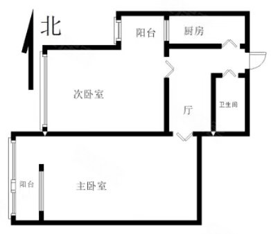 【多图】芍药居北里小区,芍药居租房,芍药居北里 电梯2居 75平 6950