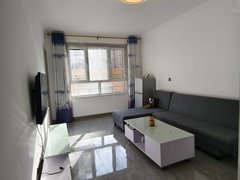 中卫沙坡头旅游购物广场红宝公寓，1室1厅1卫，电梯2楼，精装修，适合单身人住出租房源真实图片