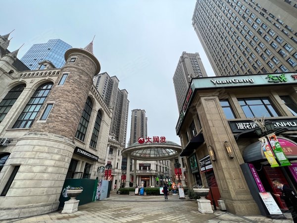 杭州萧山北干旺角城新天地2号线杭发厂地铁口 银隆百货 旺角城 万象汇