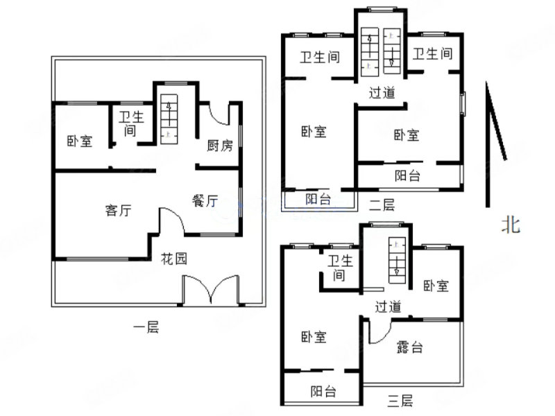 武汉碧桂园映翠湾5室2厅4卫263.96㎡南北165万