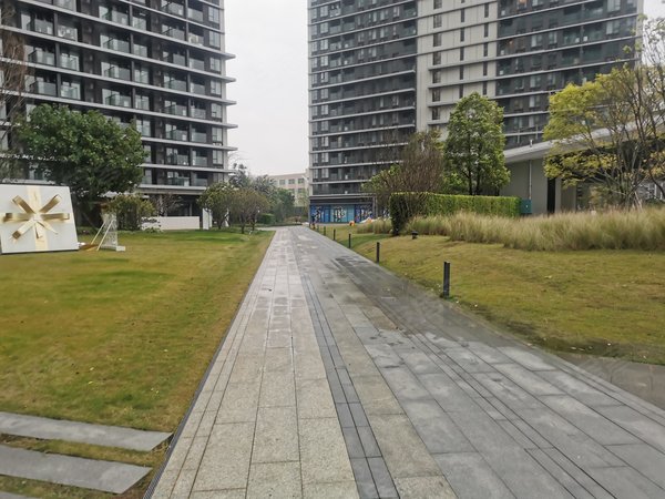 深圳宝安福永会展湾水岸广场地铁口次新小区 精装2房 高楼层 朝南向看