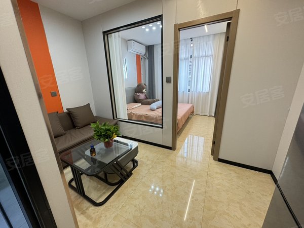 金华东阳东阳江北陶村一号楼银泰城洞口陶村骆村配套齐全性价比高奶油风拎包入住出租房源真实图片